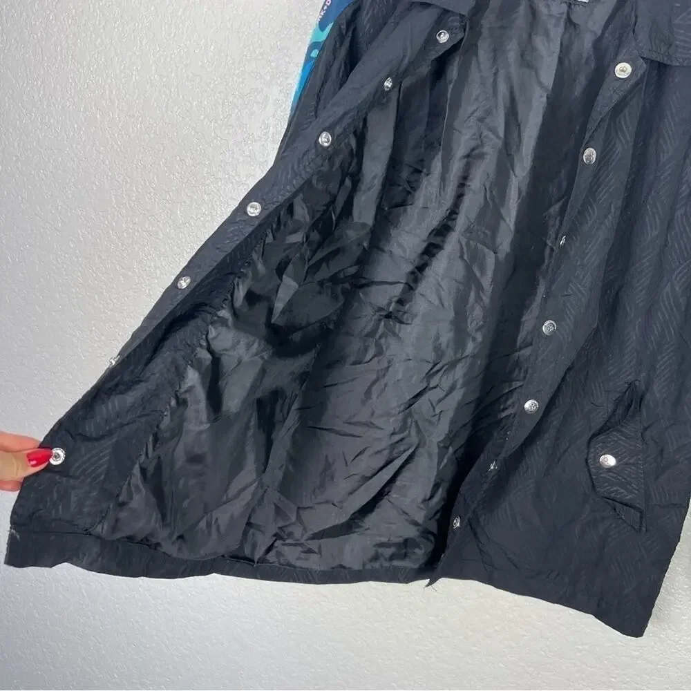 Pink Dolphin High Tides Coaches Jacket Black S Windbreaker Camo Lightweight